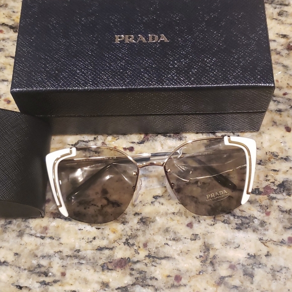 Prada Absolute 64MM Geometric Sunglasses - Picture 4 of 6